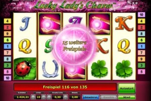 lucky ladys charm automat online